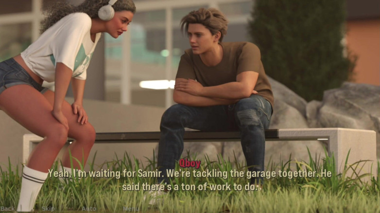 Q Boy: ホット・カレッジ・フレンド - ロック・ザ・リム - Ep08