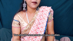 Sexykajalbhabhi: Hot MILF Caught the Stepson Masturbation and Help Him