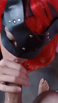 Teman wanita blowjob dan kongkek palam dubur