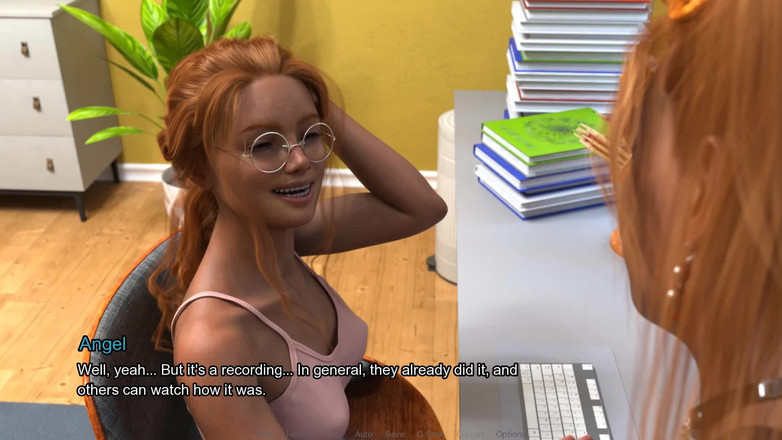 Futavision: 천사의 사랑: 후타로 변신하는 귀여운 소녀 - 에피소드 2