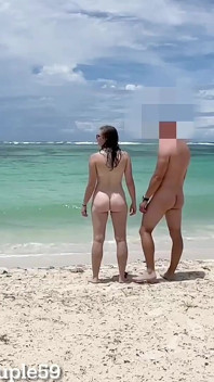 เมียแชร์บนชายหาด nudist ขณะสามีถ่าย เมียสาววัยรุ่นโดนเย็ดกับผู้ชายแปลกหน้า
