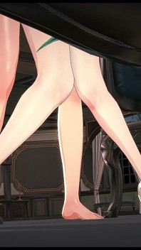 Genhin Impact - Xianyun khao khát con cu to đen sau khi chán con cặc trung bình - 3d hentai animation