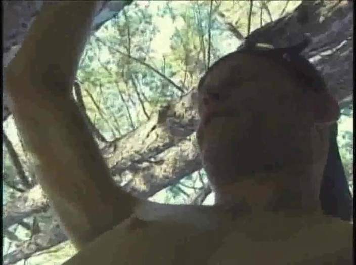 Black fuckers with big cock: Fucked by ebony boy in exhib forest
