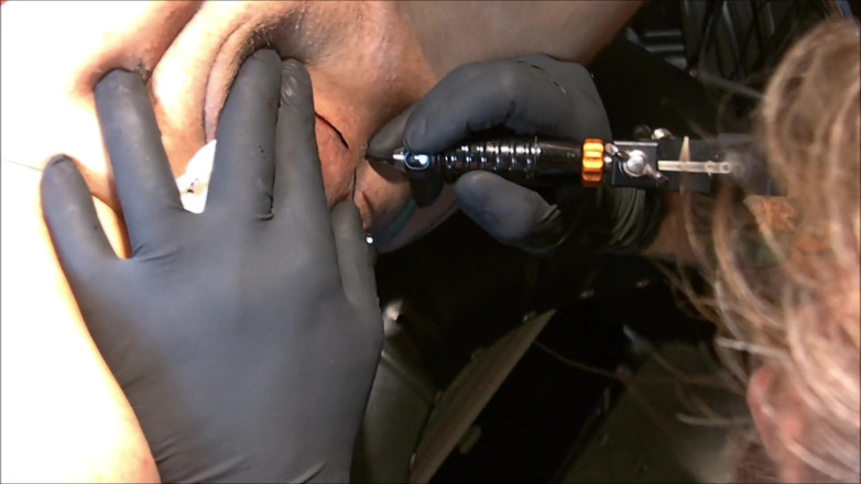 Domina Lady Vampira Guys Only: The end of your manhood part 3 – the tattoo