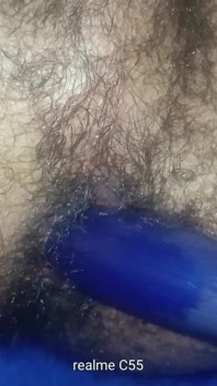 Fucking My Self with My Wife Hair Brush