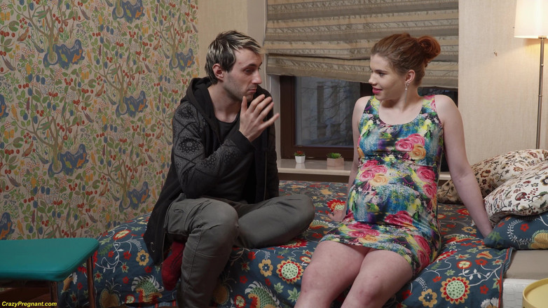 Crazy Pregnant: Pregnant Teen Ass Fucked in Front of Boyfriend