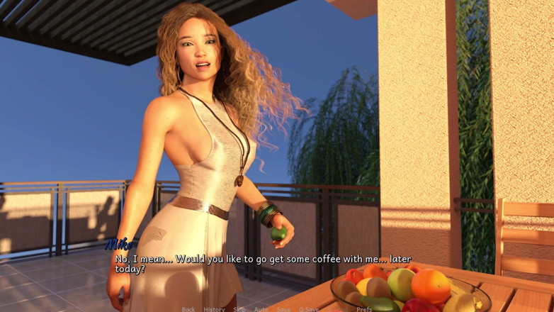 3D Cartoon Porn: Fetish Locator 15 - Дейзи лижет и сосет Майк, затем принимает сперму на лицо в душе