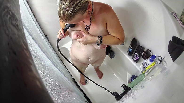 KittieNoOne: Caught Taking a Quick Shower