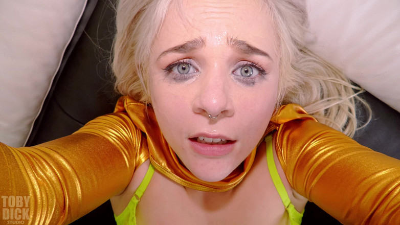 RealTobyDick: Nová anální teen Ellie Shou první A2M asshole drancovaná špinavá malá...