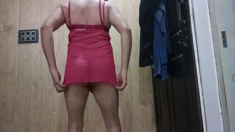 Desi shikha: Indisk Ladyboy med enorm röv och enorm kuk
