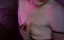 Kitty_Cross: Devilishly Sexy: Hot Femboy in Fishnet and Gothic Glam