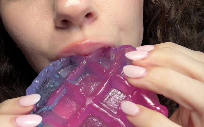 SavvyStar: Wafels Asmr mond klinkt Tintelen spuuggeluiden fetisj