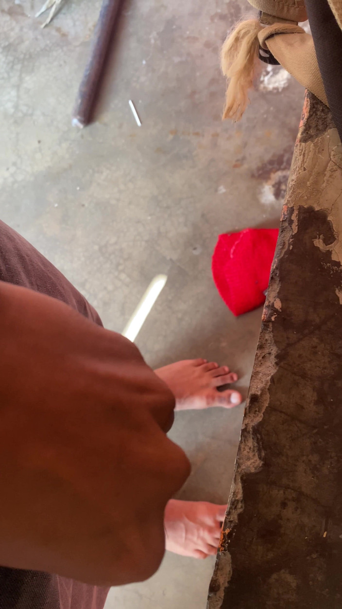 Big dream: Cewek seksi ini lagi asik mainin tubuh aduhainya!