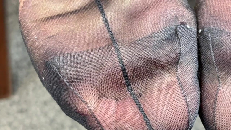 Aunty Sandra vintage girdle queen: Vgq23 Tía Sandra Poniendo Sus Medias Clásicas