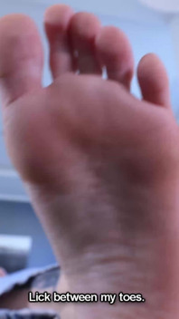너의 음란한 발 친구 POV 예배