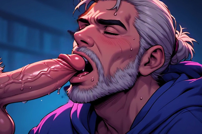 Erotic Man: 3DフェラチオアートCIM