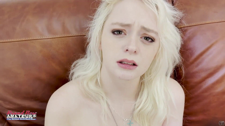 Brand New Amateurs: Petite Blonde Big Tits Annie Archer Dildo BJ Passionate Cum...