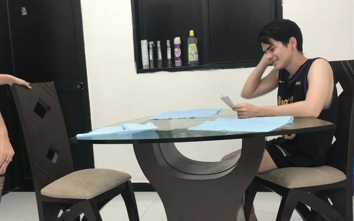 MAFELAGO: 美丽的哥伦比亚女郎在酒店房间里骑乘一根好鸡巴
