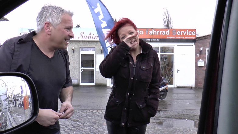 MyGonzoTV: myGonzo.tv - German Jolyne Joy gets fucked in a van by...