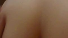 Sexy Ass Teen Riding Old Thick Cock in Reverse Cow Girl Possition