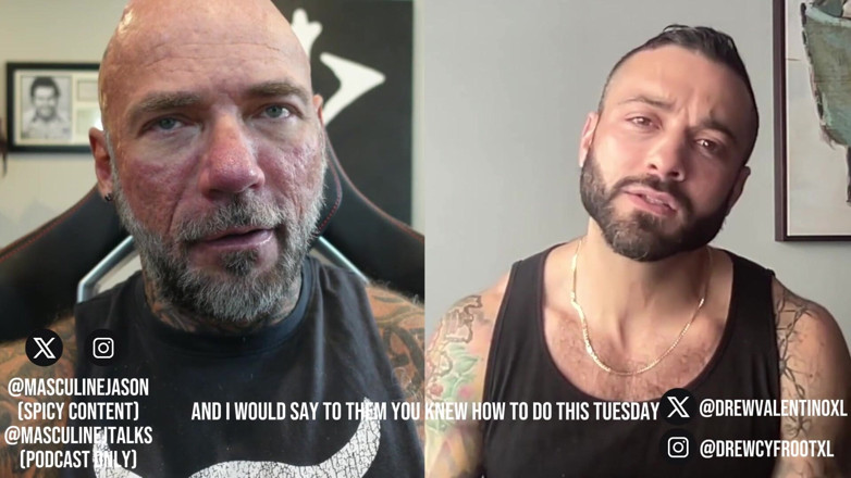 Raw and Uncensored with Masculine Jason: Porn Star Confessions - Drew Valentino (episode 208)