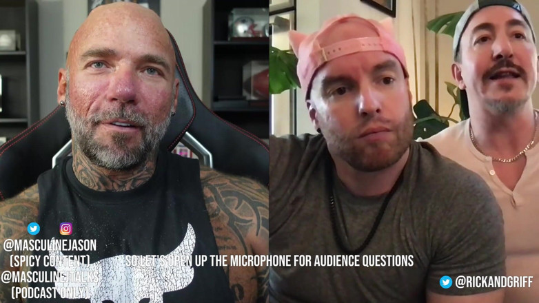 Raw and Uncensored with Masculine Jason: Porn Star Confessions - Rick e Griff (episódio 132)