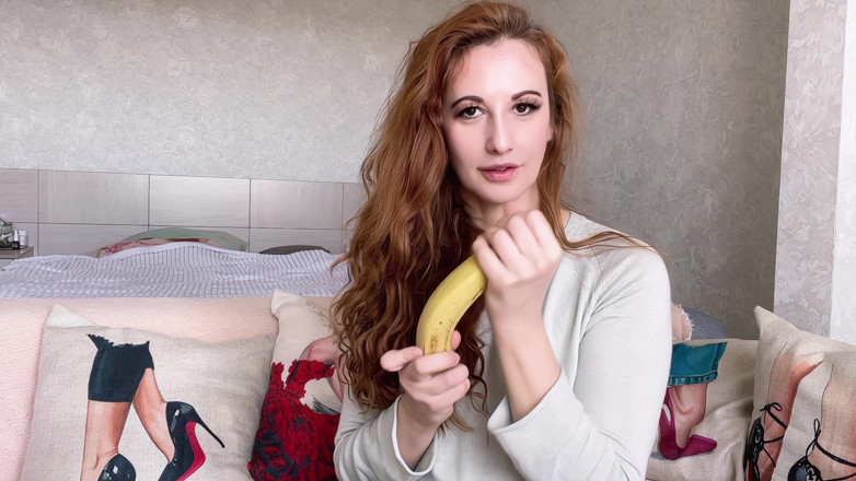 Holy_Red: Sexy Banana Tongue Seduction