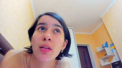 myla_angel: Diep dildo zuigen, tong tonen!