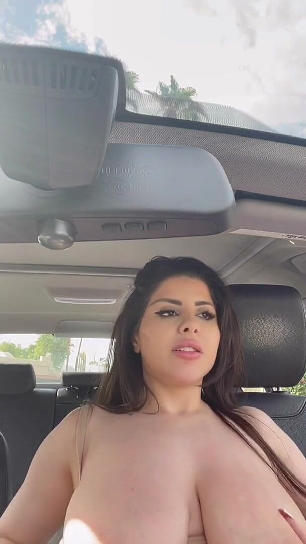Titty Play in a Busy Parking Lot