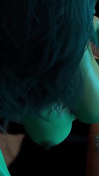 Cyperi kız ters kovboy kız anal | Cyberpunk 2077 Porno Parodi