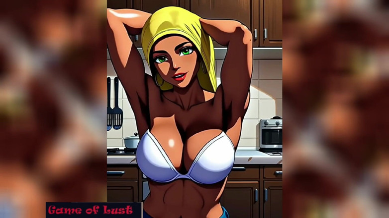 Game of Lust 3D: Gol Isteri desi berpantat besar twerking dan kongkek animasi