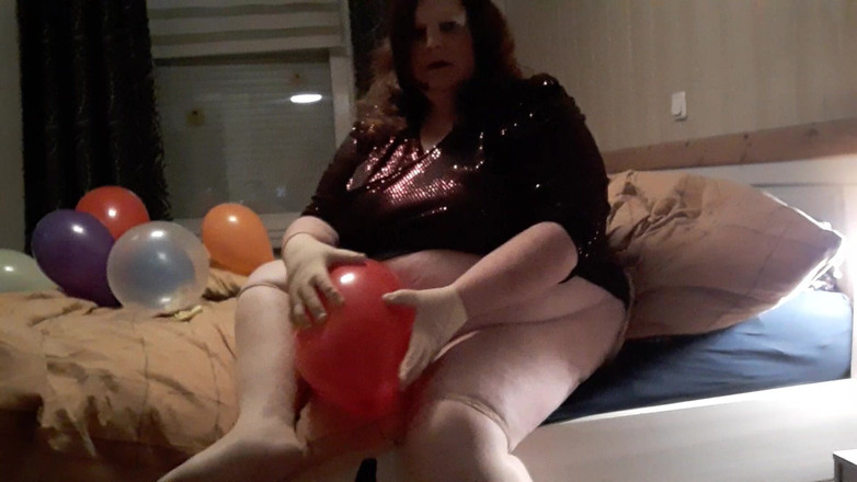 tammara big: 与SSBBW的气球恋物癖