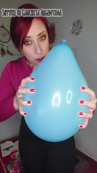Zobacz, jak wyskakuje twoje balony!! zemsta za balonowy fetysz trwa! JOI
