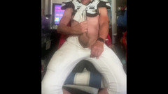 JockDad87: Jockdad87 muncrat di pembalut bola & celananya