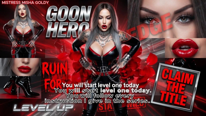 Goddess Misha Goldy: Sfida con eroi di goon - cinque livelli che ti spaccano...