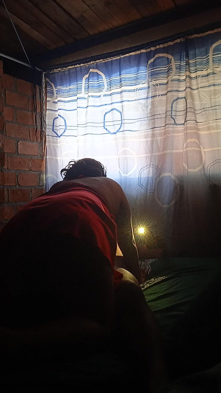 Eatrella j: Mexicana pedreira fura chili em minha bunda