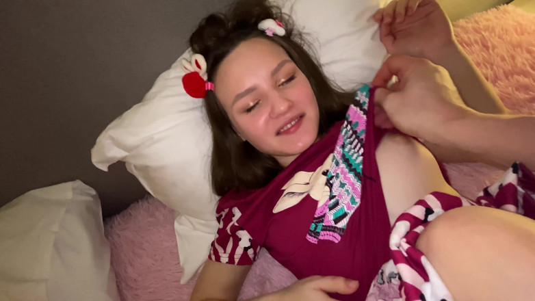 Vincent Vega: I play with stepdaughter and cum deep inside