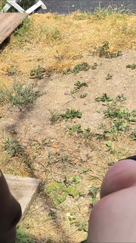A Mature Sissy Gets Fucked Very Hard in the Garden by Master Bob