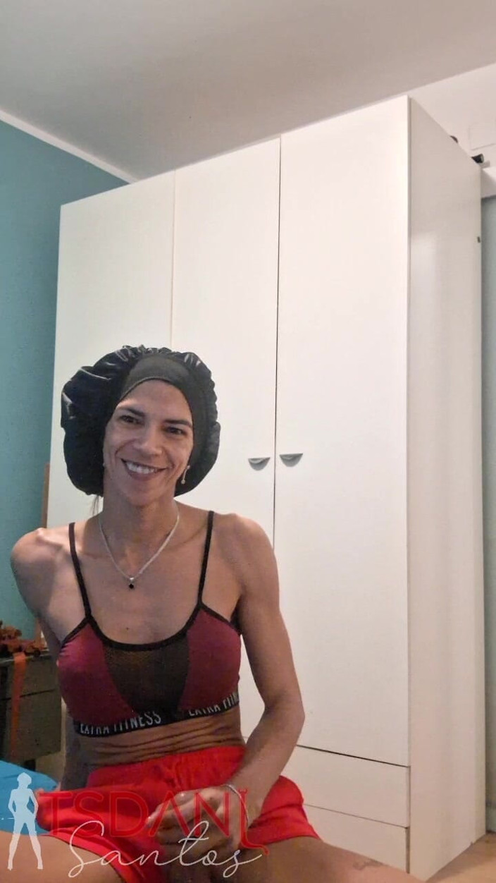 Tsdanisantos1: Oh, It's so Hot, I'm Going to Take My Dick...