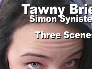 Edge Interactive Publishing: Tawny Brie et Simon Synister trois branlettes, pipe, facial