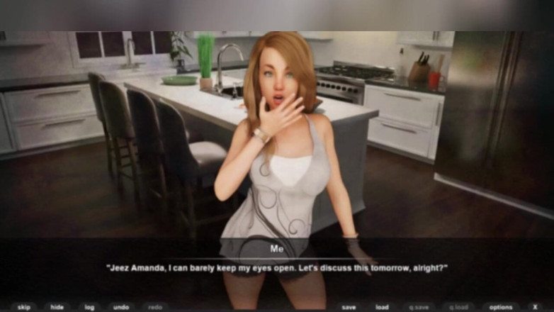 3DXXXTEEN2 Cartoon: Doing funny things with Heidi. 3D porn cartoon sex