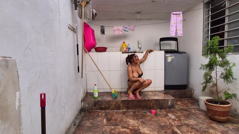 Pikaa6: I'm Your Cleaning Whore and You'll See My Big Tits...