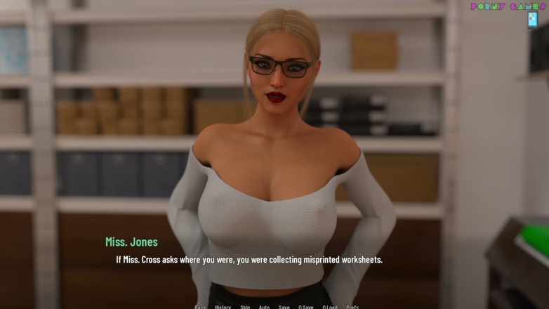 Porny Games: University Days by Greebo - Wrestling and Sex with a Goth...