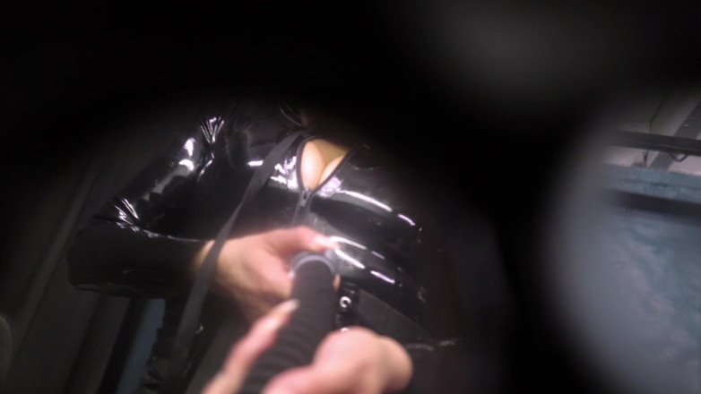 Countess diamond: Gasmask latexfantasi