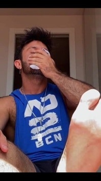 I Love Smelling Sneakers, Socks, and Feet That Have Been Sweating All Day... Mmmm, Cumming on Them and Licking Them