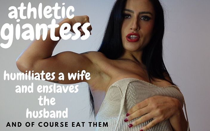 AnittaGoddess: Une géante en forme humilie et mange sa femme