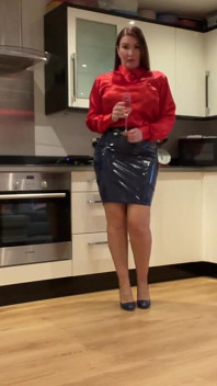 Miss, dicke titten, nylons, exklusive air hostess fußfetisch
