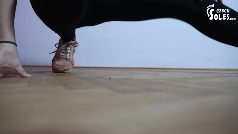 Czech Soles - foot fetish content: Sexiest feet and soles in gym