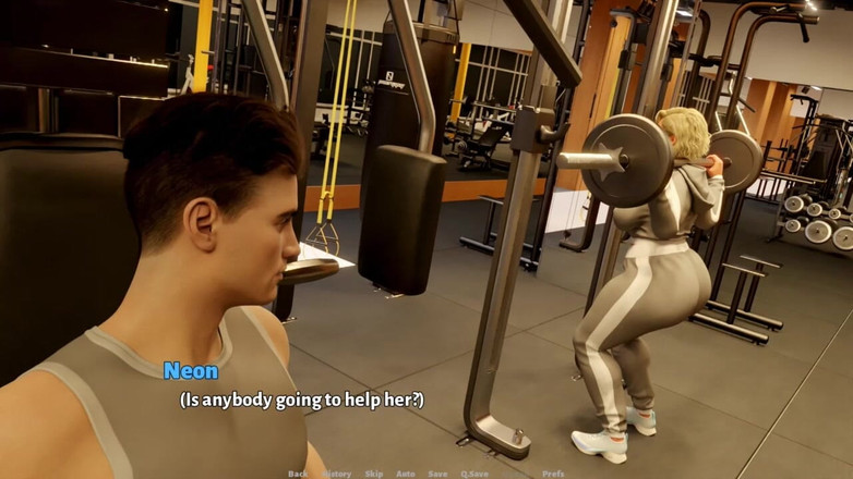 Neon2520: Šílené dobrodružství # 05 tlustá milfka nemůže odolat mladému velkému čůrákovi.