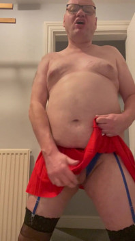 Geil mit meinem strumpf an